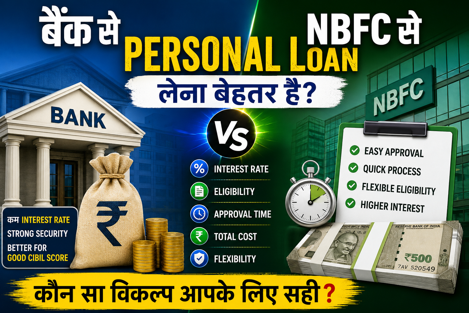 Bank vs NBFC Personal Loan: Which Is Better for You?
