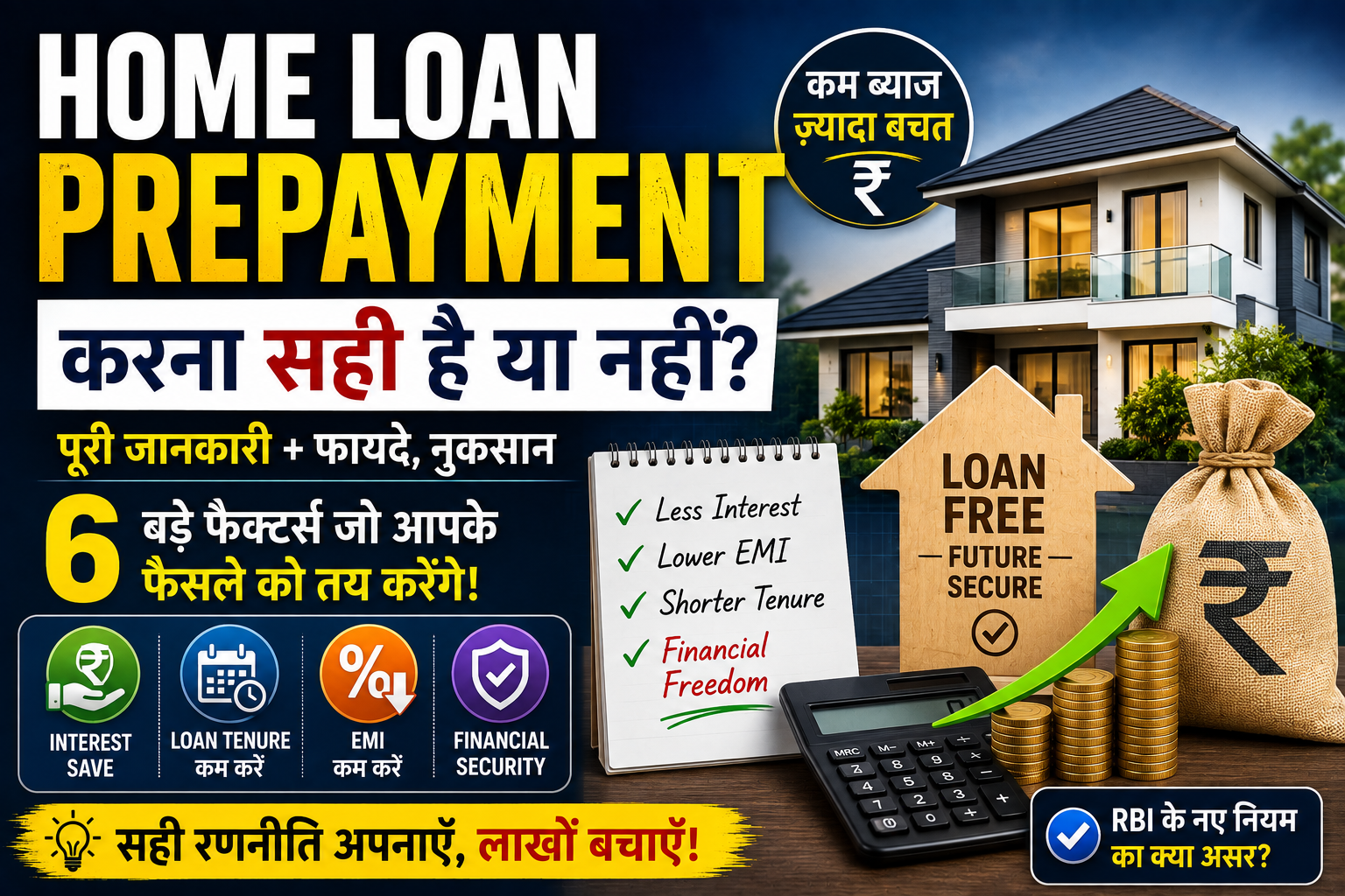 Home Loan Prepayment: Is It Really a Good Idea?