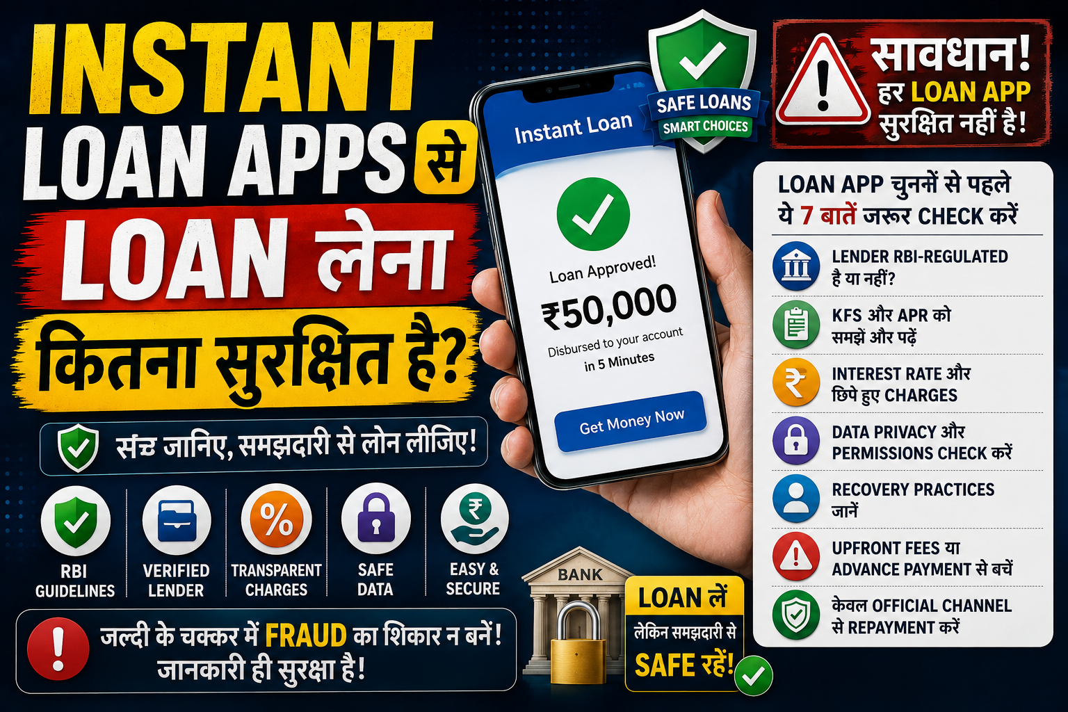 Are Instant Loan Apps Safe? What Borrowers Should Know Before Taking a Loan